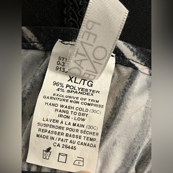 Pentagone Black , gray and White Women's Top size XL - Picture 4 of 5